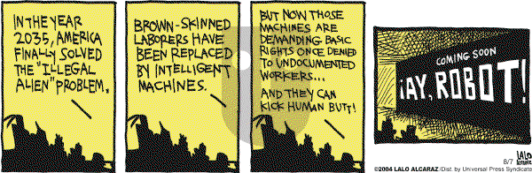 La Cucaracha on Saturday August 7, 2004 Comic Strip