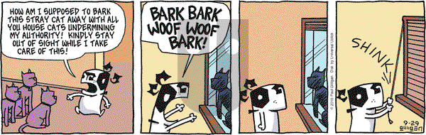 Pooch Cafe on Thursday September 29, 2016 Comic Strip
