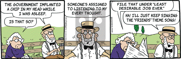 Lola on Thursday April 19, 2018 Comic Strip