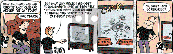 Pooch Cafe on Wednesday November 2, 2011 Comic Strip