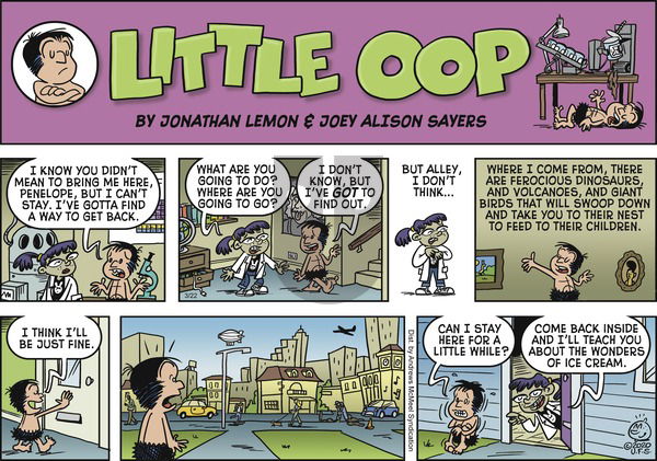 Alley Oop on Sunday March 22, 2020 Comic Strip