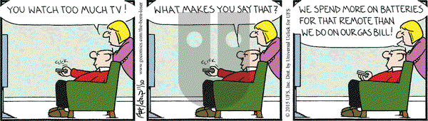 The Born Loser - Monday November 30, 2015 Comic Strip