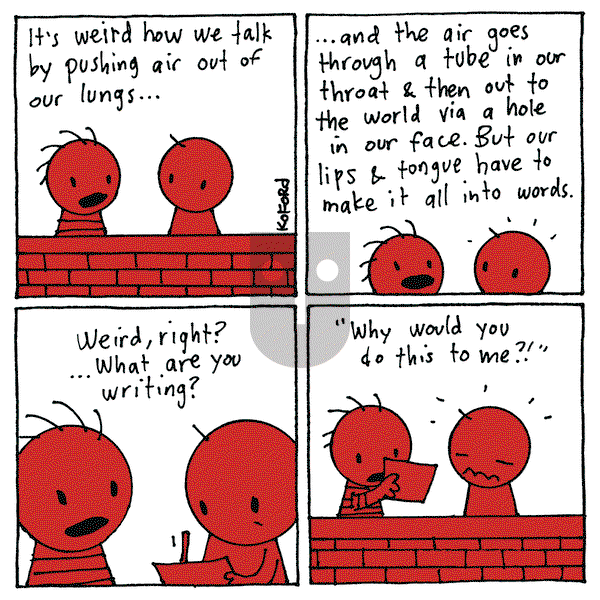 Haircut Practice on Monday March 25, 2024 Comic Strip