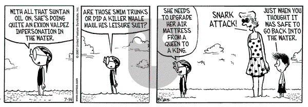 Grand Avenue on Saturday July 14, 2007 Comic Strip