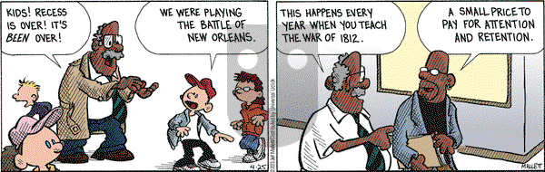 Frazz on Thursday April 25, 2013 Comic Strip