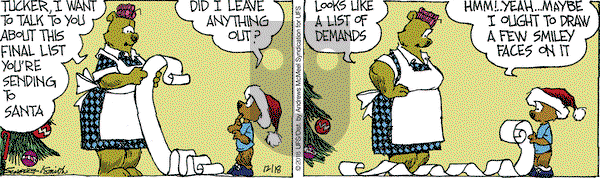 The Grizzwells on Tuesday December 18, 2018 Comic Strip