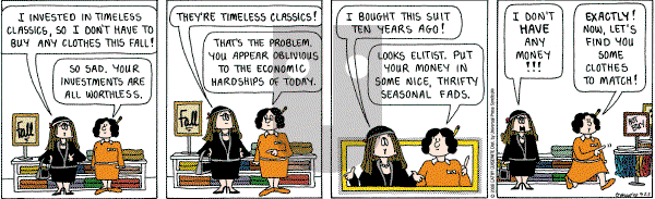 Cathy Classics - Thursday September 25, 2008 Comic Strip