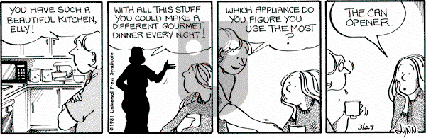 For Better or For Worse on Friday March 27, 1981 Comic Strip