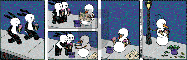 Buni on Wednesday March 13, 2013 Comic Strip