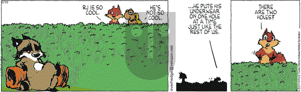 Over the Hedge on Friday May 10, 2019 Comic Strip