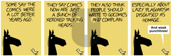 Dark Side of the Horse on Saturday August 4, 2012 Comic Strip