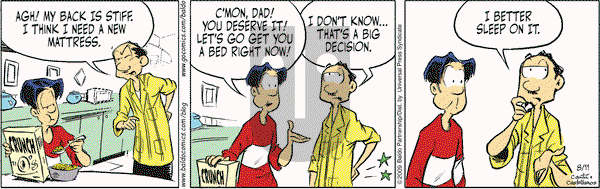 Baldo on Tuesday August 11, 2009 Comic Strip
