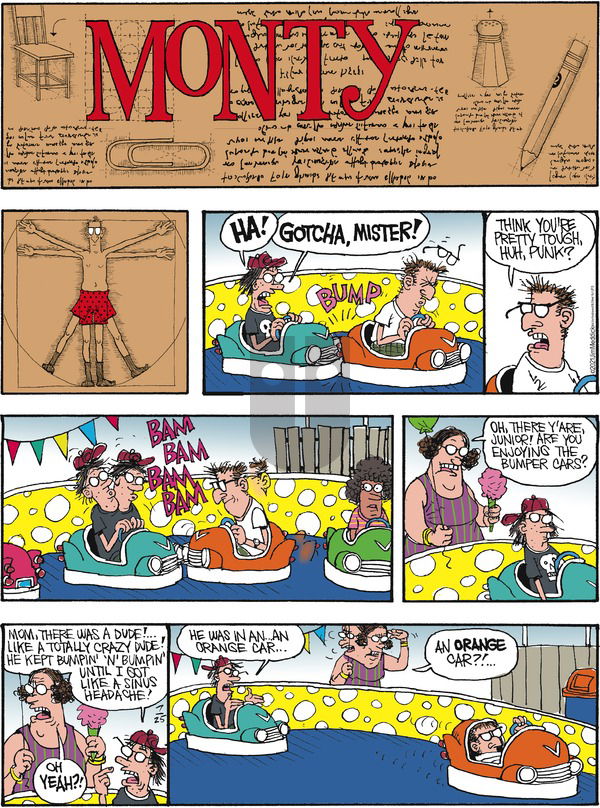 Monty on Sunday July 25, 2021 Comic Strip