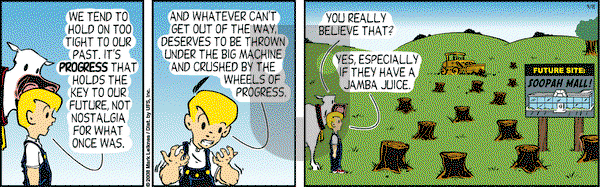Cow and Boy Classics on Sunday September 21, 2008 Comic Strip