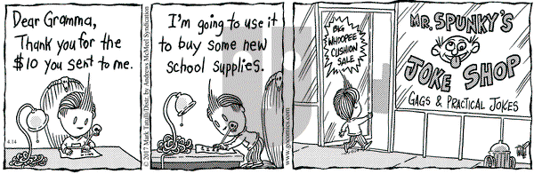 Lio on Friday April 14, 2017 Comic Strip