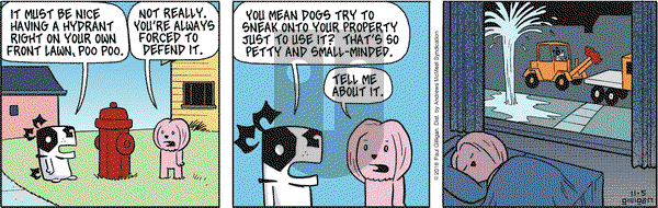 Pooch Cafe - Monday November 5, 2018 Comic Strip