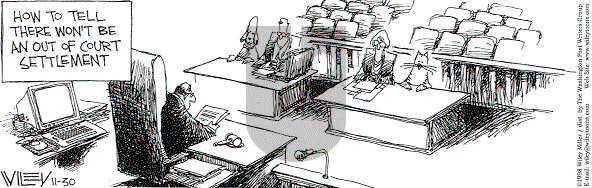 Non Sequitur on Wednesday November 17, 1999 Comic Strip