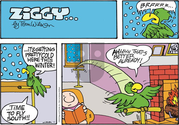 Ziggy on Sunday January 5, 2020 Comic Strip