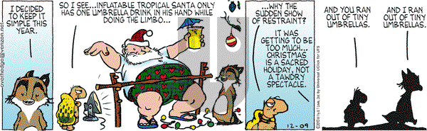 Over the Hedge on Monday December 9, 2013 Comic Strip