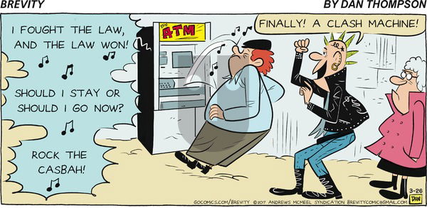 Brevity on Sunday March 26, 2017 Comic Strip