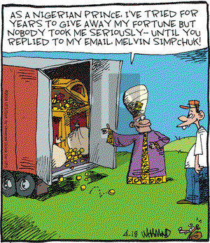 Reality Check on Friday April 18, 2014 Comic Strip