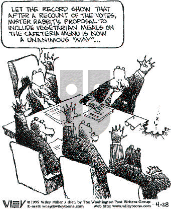 Non Sequitur on Wednesday April 28, 1999 Comic Strip