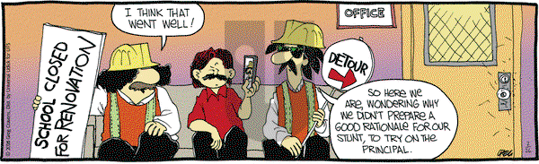 The Buckets on Friday February 26, 2016 Comic Strip