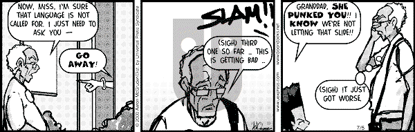 The Boondocks on Wednesday February 6, 2008 Comic Strip