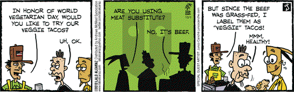 La Cucaracha on Monday October 1, 2018 Comic Strip