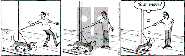 Fred Basset on Tuesday June 21, 2005 Comic Strip