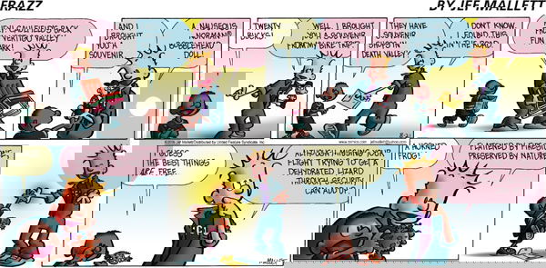 Frazz on Sunday August 21, 2005 Comic Strip