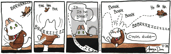 Breaking Cat News on Saturday July 29, 2017 Comic Strip