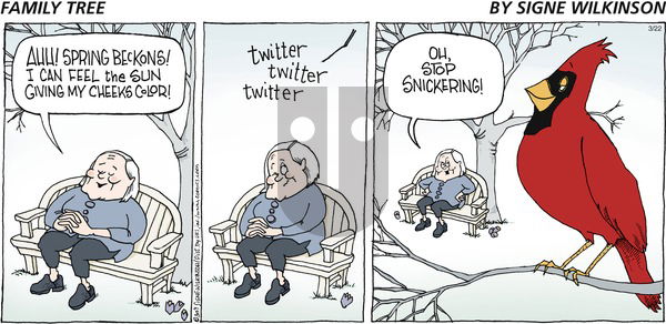 Family Tree on Sunday March 23, 2025 Comic Strip