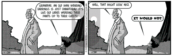 The Boondocks on Friday December 21, 2012 Comic Strip