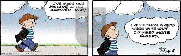 Nancy on Tuesday October 14, 2014 Comic Strip