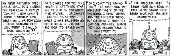 Cathy Classics on Friday July 11, 1997 Comic Strip