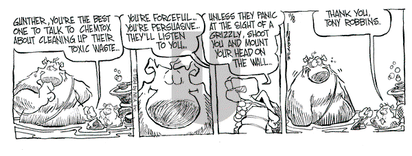The Grizzwells on Tuesday November 8, 1994 Comic Strip