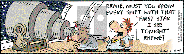 Frank and Ernest on Thursday June 4, 2009 Comic Strip
