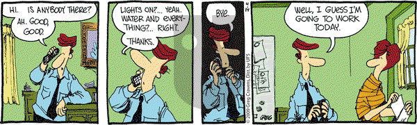 The Buckets on Tuesday April 14, 2009 Comic Strip