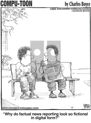 Compu-toon on Friday April 11, 2025 Comic Strip