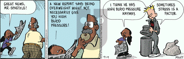 Frazz on Friday September 19, 2008 Comic Strip