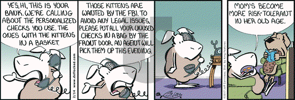 DeFlocked on Tuesday February 14, 2017 Comic Strip