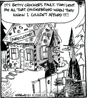 Reality Check on Monday December 1, 2008 Comic Strip
