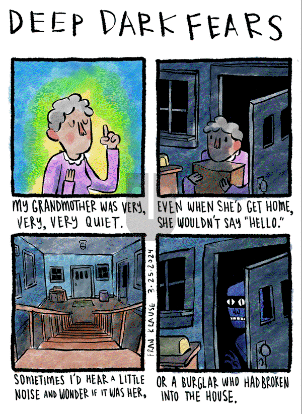 Deep Dark Fears on Thursday October 3, 2024 Comic Strip