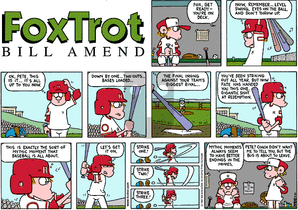 FoxTrot on Sunday April 20, 1997 Comic Strip
