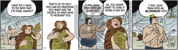 Alley Oop - Friday March 1, 2024 Comic Strip