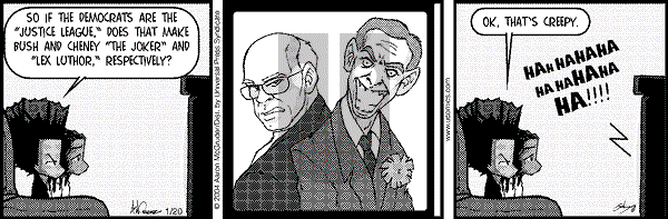 The Boondocks on Tuesday August 23, 2011 Comic Strip