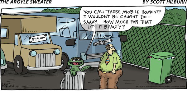 The Argyle Sweater on Sunday September 6, 2015 Comic Strip