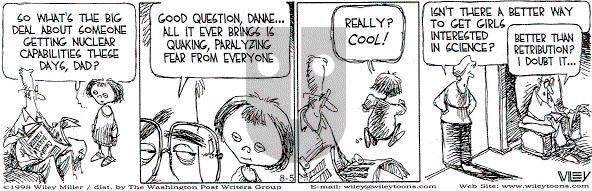 Non Sequitur on Wednesday August 5, 1998 Comic Strip