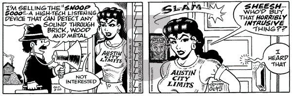 Nancy on Tuesday October 3, 2000 Comic Strip